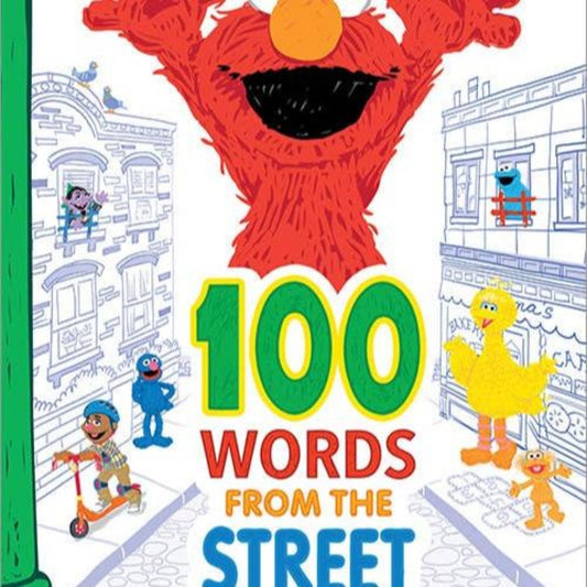 Sesame Street Book 100 words from the street