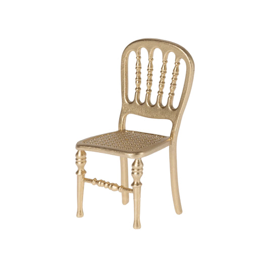 Maileg Mouse Chair - Gold