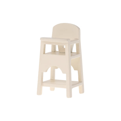 Maileg Mouse High Chair - Off White