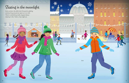 HarperCollins - Sticker Dolly Dressing Winter Wonderland : Usborne