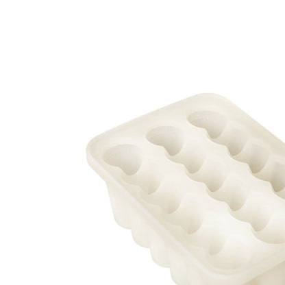 BIBS - Baby Food Freezer Tray - Ivory - Silicone Meal Prep