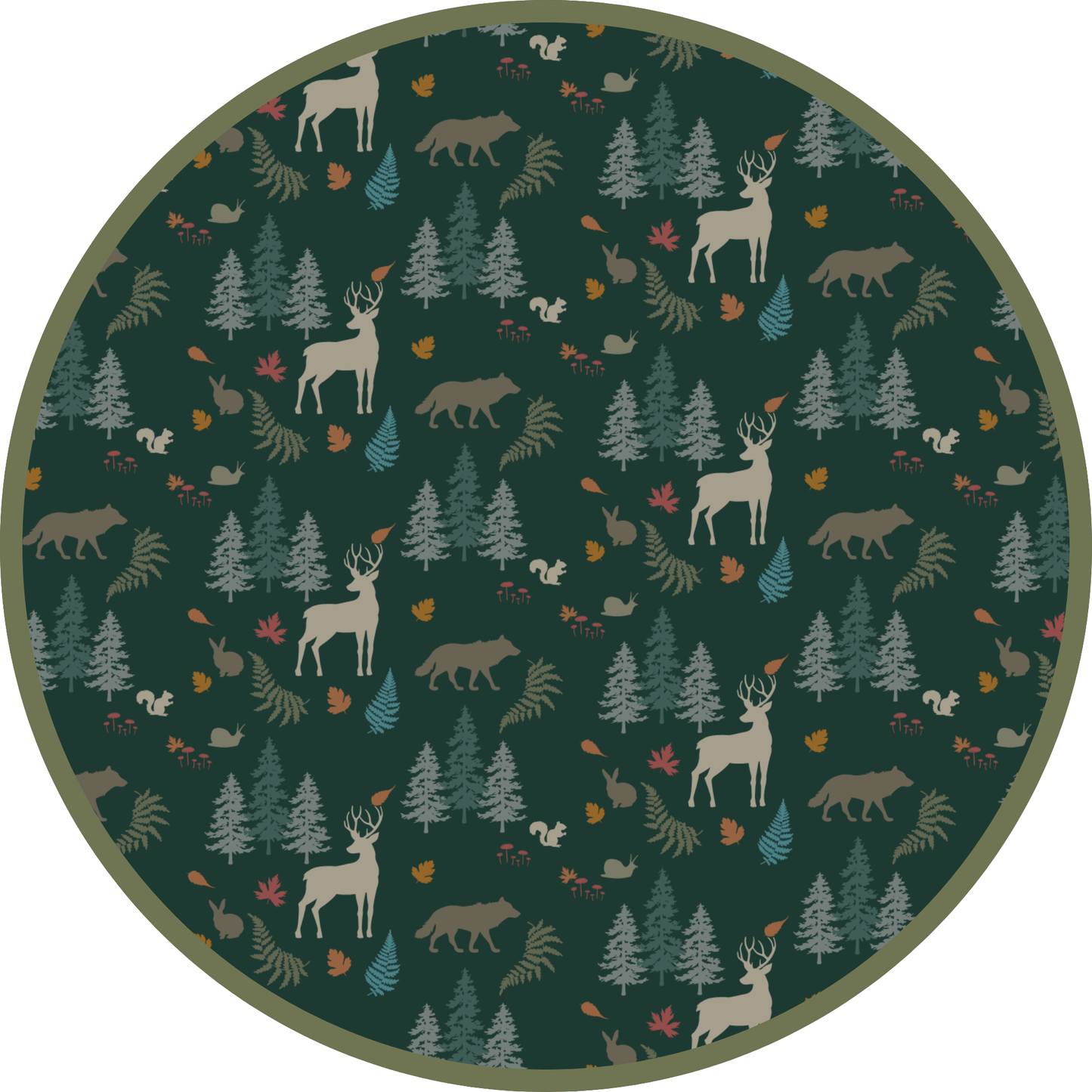 Midnight Forest Bamboo Convertible Footie Romper