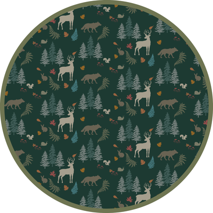 Midnight Forest Bamboo Convertible Footie Romper