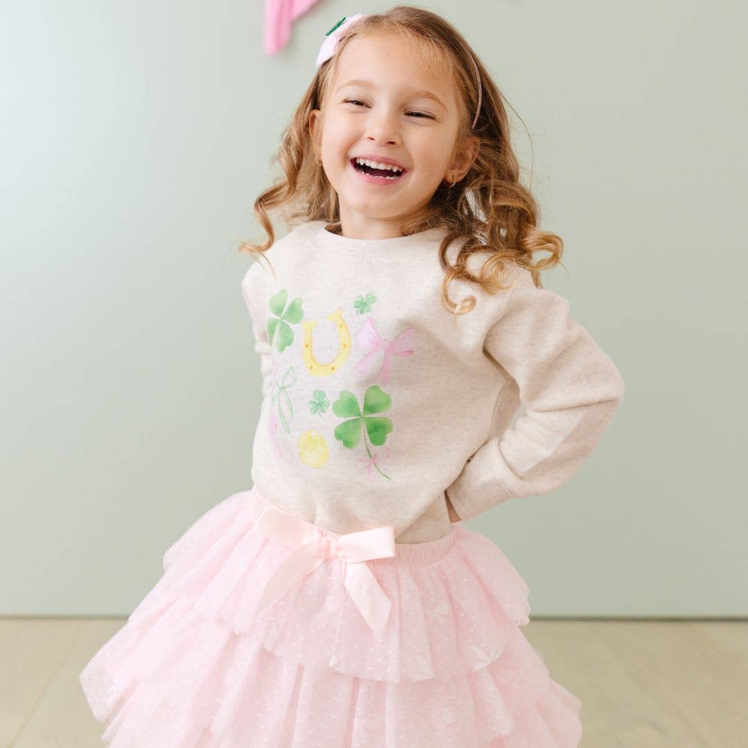 Sweet Wink - Bow Lace Tiered Tutu