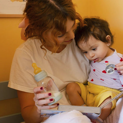 BIBS - Baby Glass Bottle Set 4oz Latex - Sage