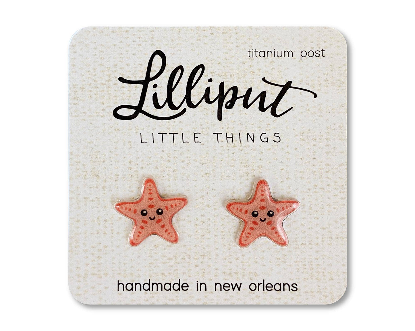 Lilliput Little Things - Starfish Earrings // Beach Gifts // Nautical