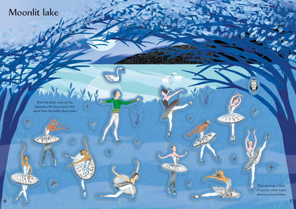 Little First Stickers Ballet : Usborne