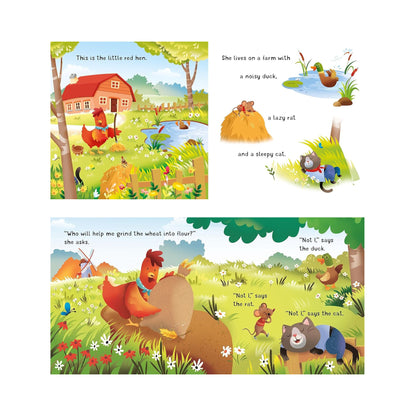 Usborne - The Little Red Hen Board Book