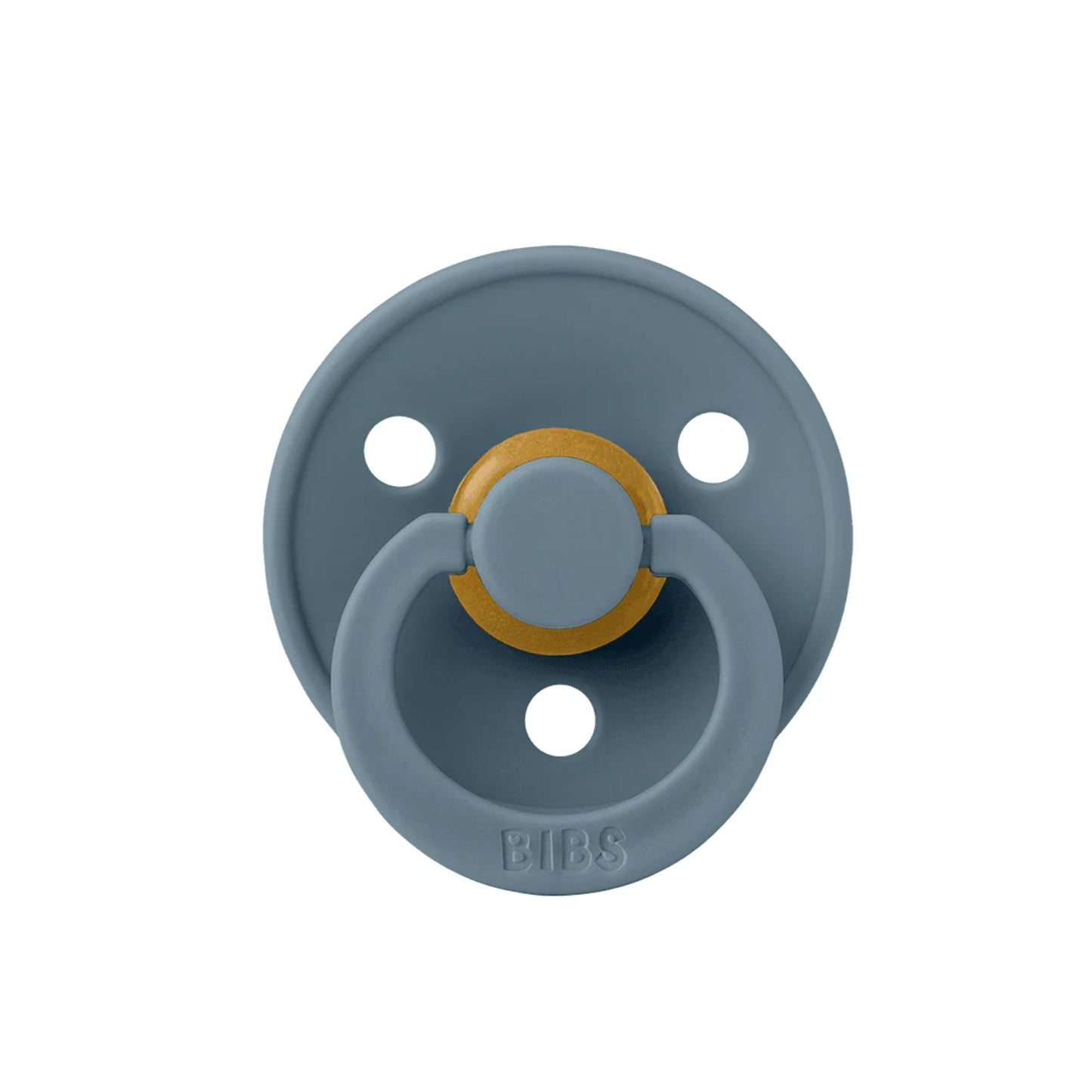 BIBS - Colour Round Pacifier - Petrol