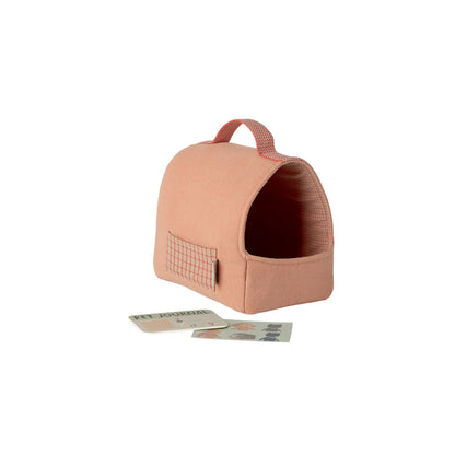 Maileg - Puppy Bag, Small - Coral