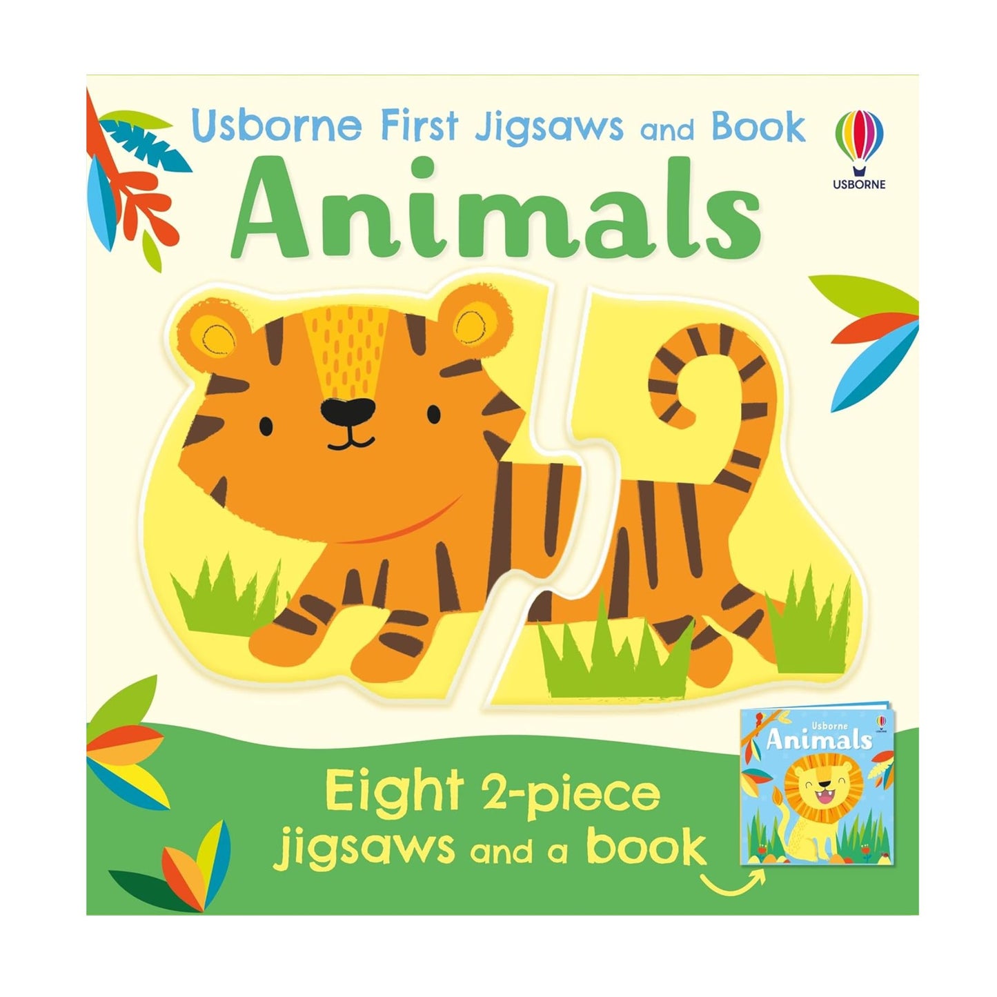 Usborne - First Jigsaws and Book: Animals