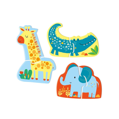 Usborne - First Jigsaws and Book: Animals