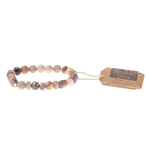 Stone Stacking Bracelet - Mexican Onyx