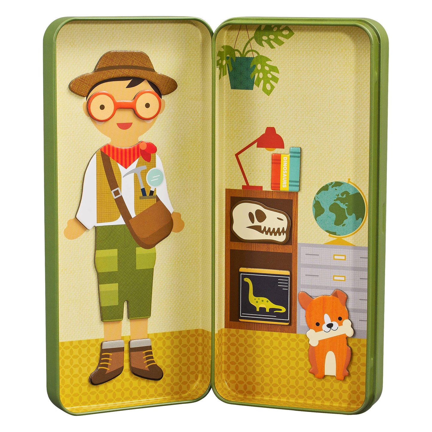 Chronicle Books - Dinosaur Discovery Shine Bright Magnetic Play Set