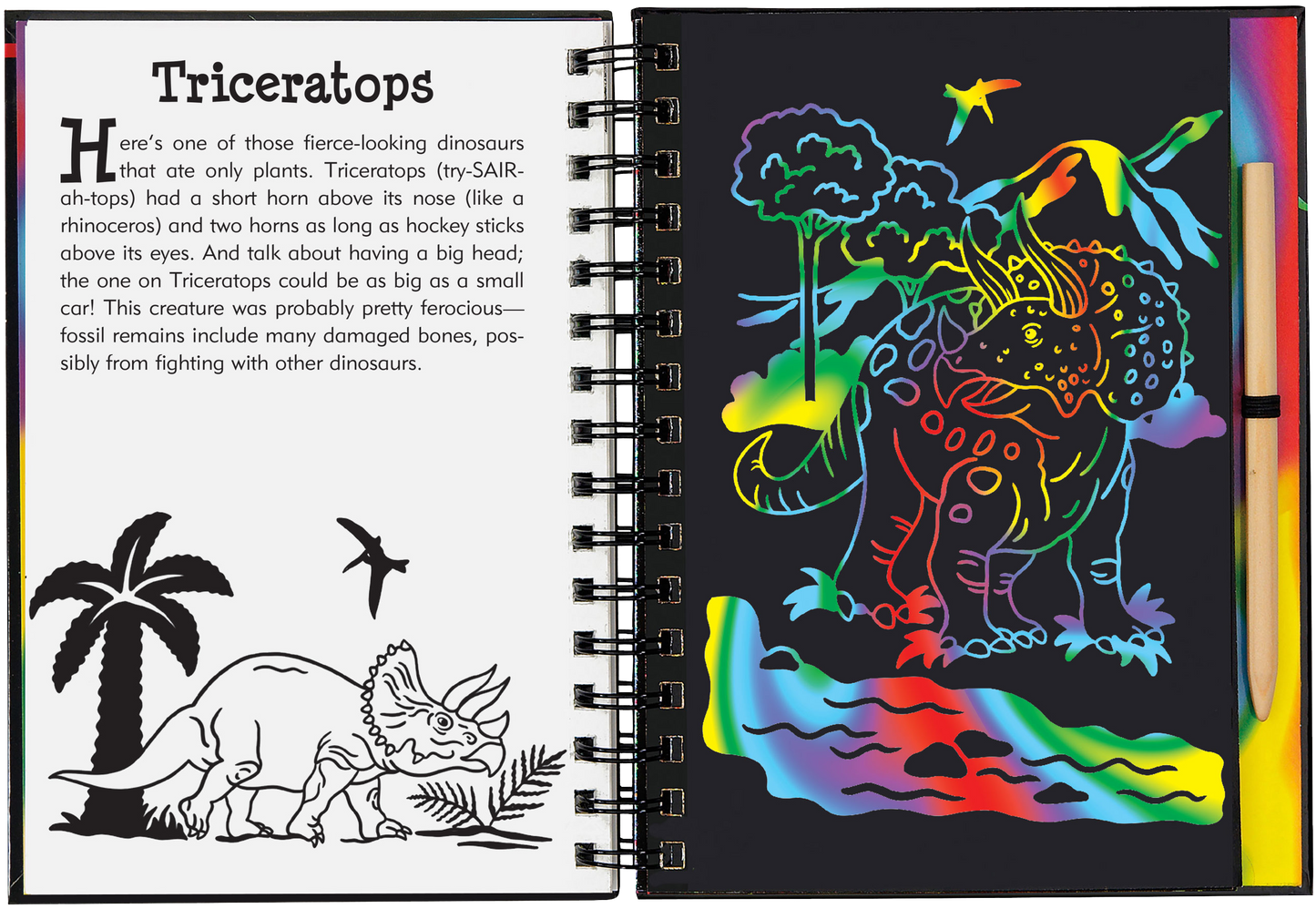 Peter Pauper Press - Jurassic & Beyond Scratch and Sketch