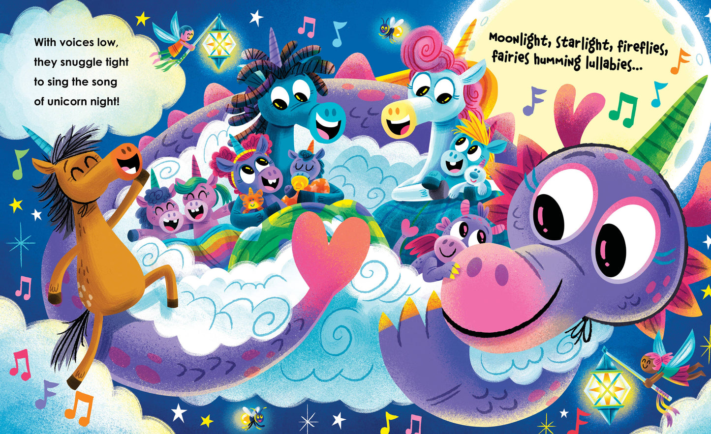 Sourcebooks - Unicorn Night (hardcover)