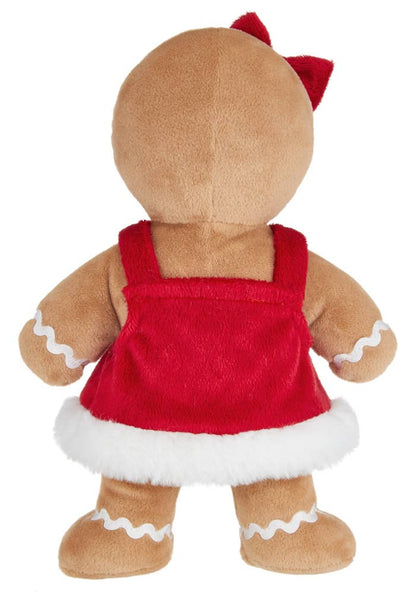 Bearington Collection - Holly Ginger Gingerbread Girl Christmas Plush