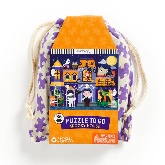 Chronicle Books - Spooky House Halloween Puzzle to Go