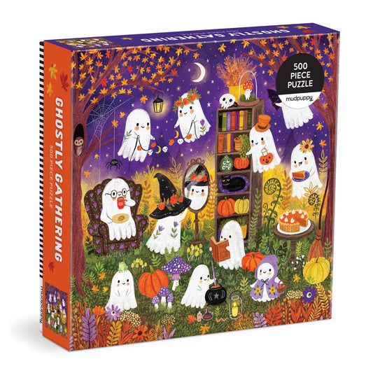 Chronicle Books - Ghostly Gathering 500 Piece Family Puzzle
