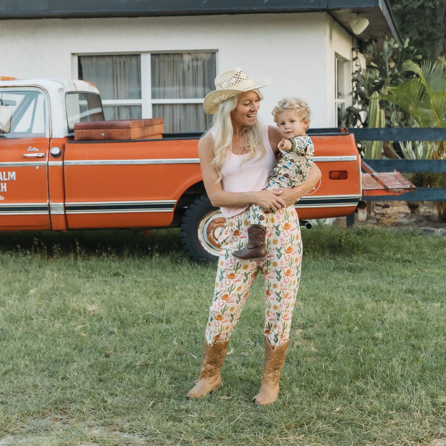 Hey Y'all Western Bamboo Relaxed Lounge Pajama Pants