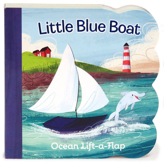 Cottage Door Press - Little Blue Boat Lift-a-Flap Board Book