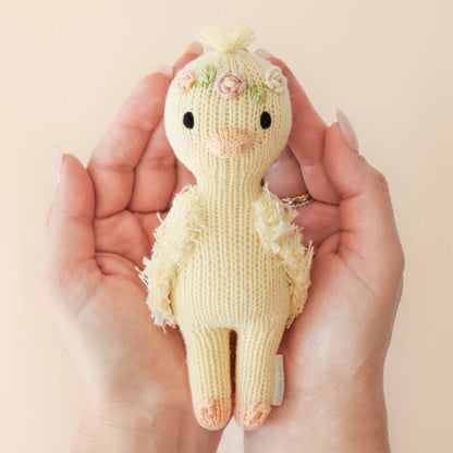 Cuddle+kind - Tiny Flora the duckling (mauve), gives 10 meals