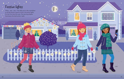 HarperCollins - Sticker Dolly Dressing Winter Wonderland : Usborne