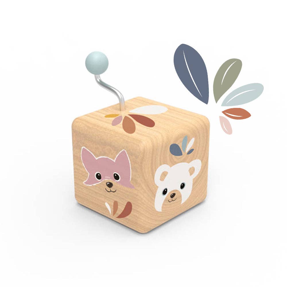 Speedy Monkey - Wooden Music Box