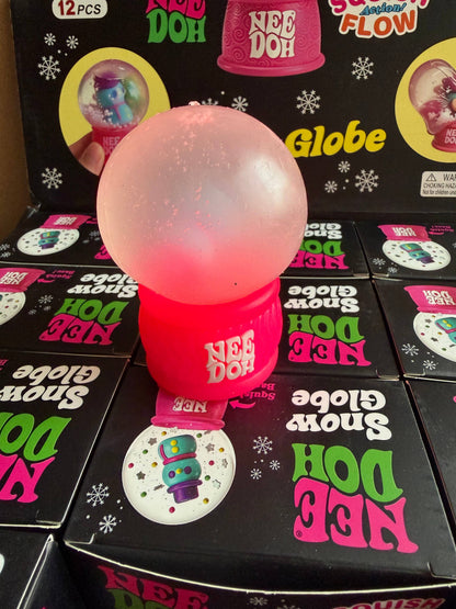 Summit Shope - Christmas Light up Snow globe Squishy.  Retail Best Seller