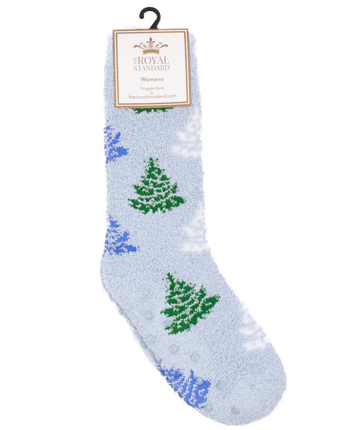 The Royal Standard - Women's Evergreen Dreams Snuggle Socks   Light Palace   One Size.