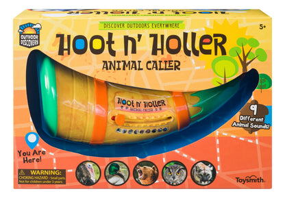 Toysmith - Outdoor Discovery Hoot N' Holler Animal Caller Toy