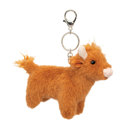 Douglas Toys -  Highland Cow Bag Charm