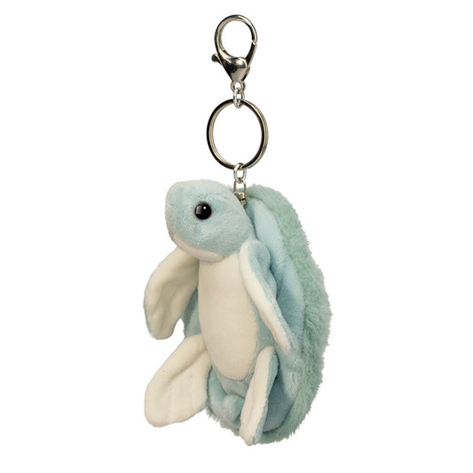 Douglas Toys - Turtle Bag Charm Plush Sea Life Keyring
