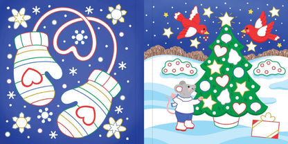 Peter Pauper Press - Color-By-Foil Sticker Book -- Christmas