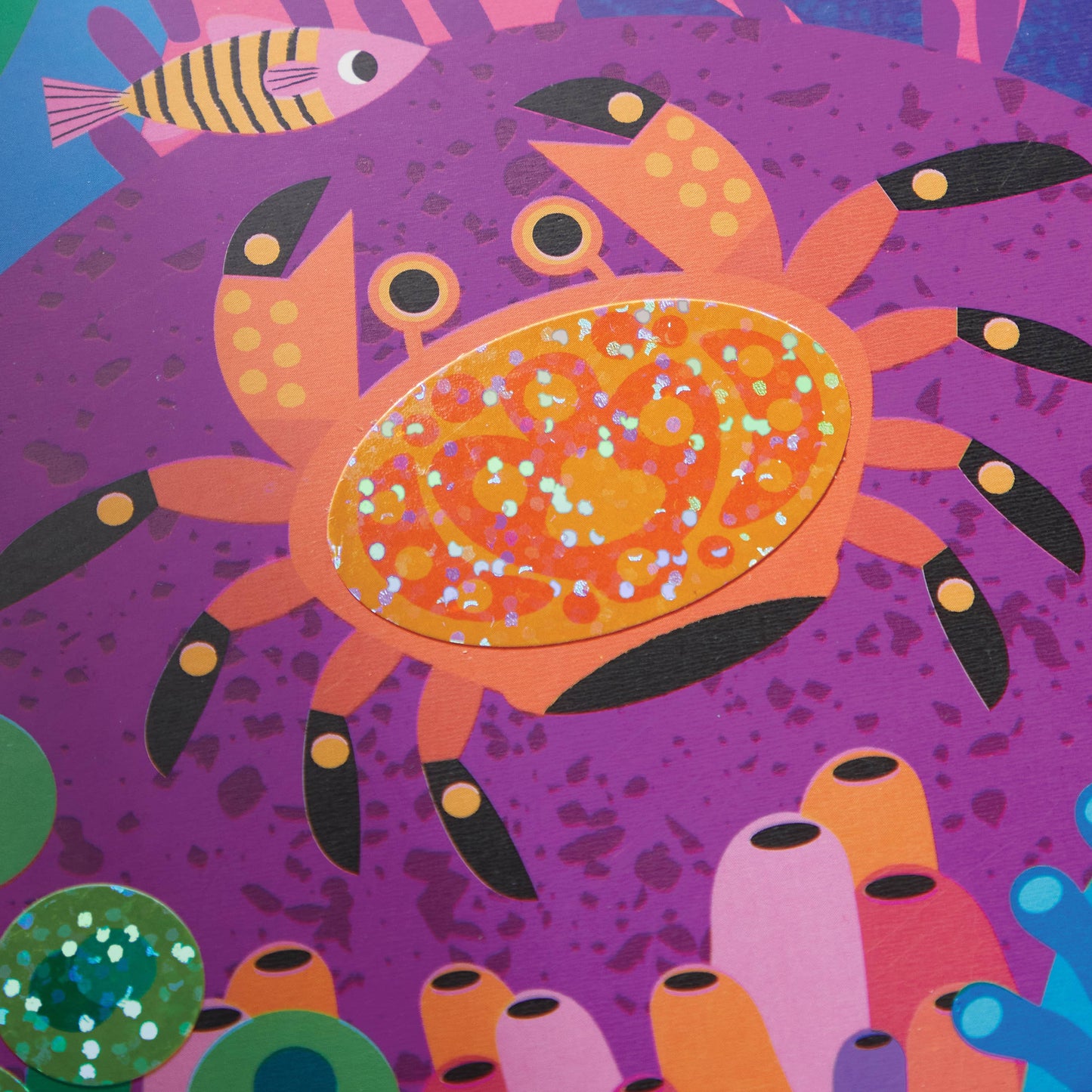 Chronicle Books - Ocean Life Sticker Sparkle Poster Activity Kit