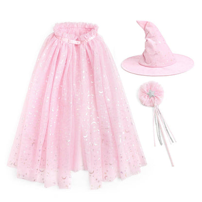 Sweet Wink - Pink Witch Dress Up Costume Kit