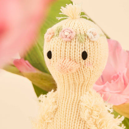 Cuddle+kind - Tiny Flora the duckling (mauve), gives 10 meals