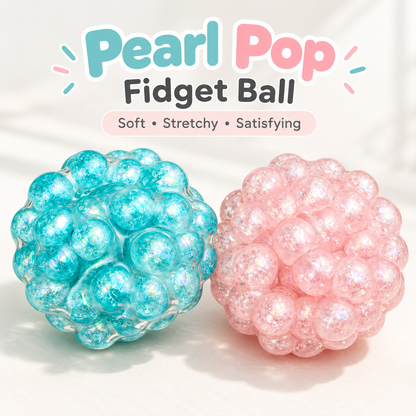 Toynex | We Pay Duties - Pearl Bead Crunchy Moldable Squishy Stress Relief Toy