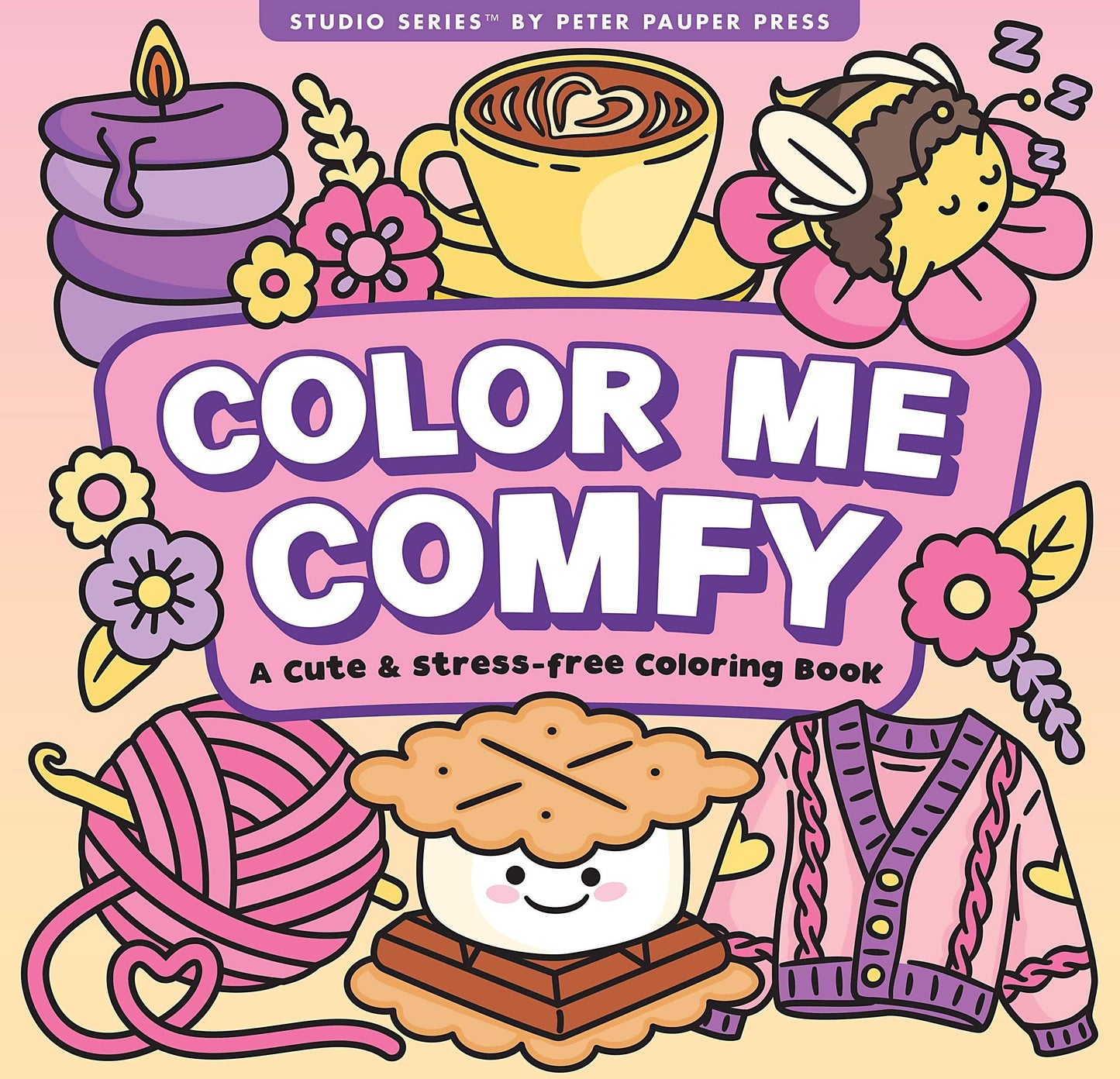 Peter Pauper Press - Color Me Comfy Adult Coloring Book