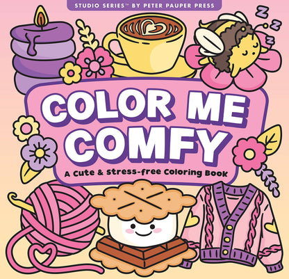 Peter Pauper Press - Color Me Comfy Adult Coloring Book