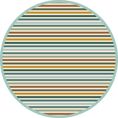 Autumn Stripes Relaxed Bamboo Lounge Pajama Pants