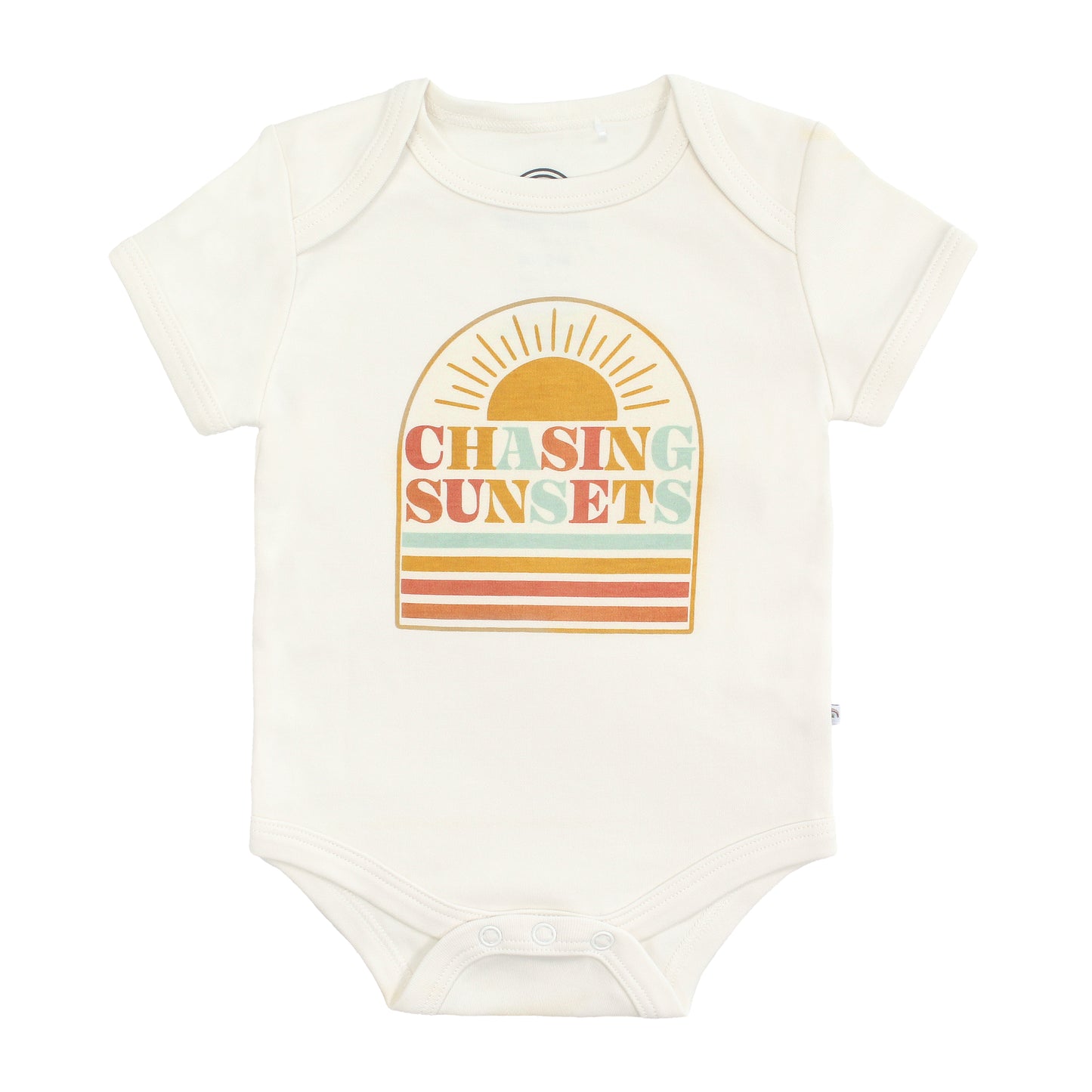 Chasing Sunsets Cotton Baby Onesie