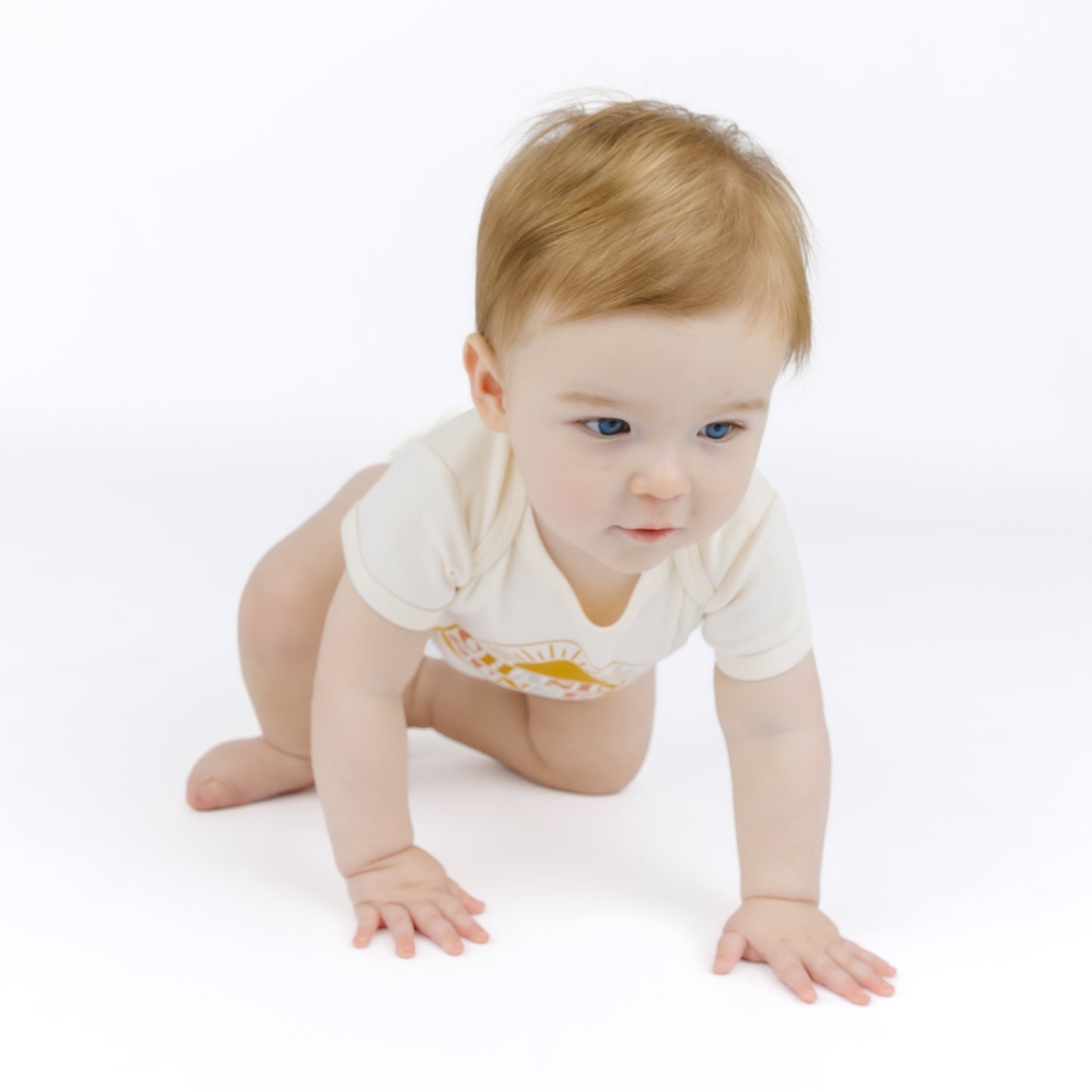 Chasing Sunsets Cotton Baby Onesie