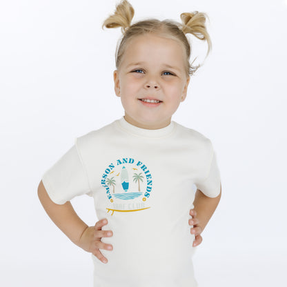 Emerson and Friends Surf Club Cotton Toddler Short Sleeve Shirt
