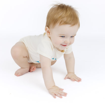 Another Day In Paradise Cotton Baby Onesie