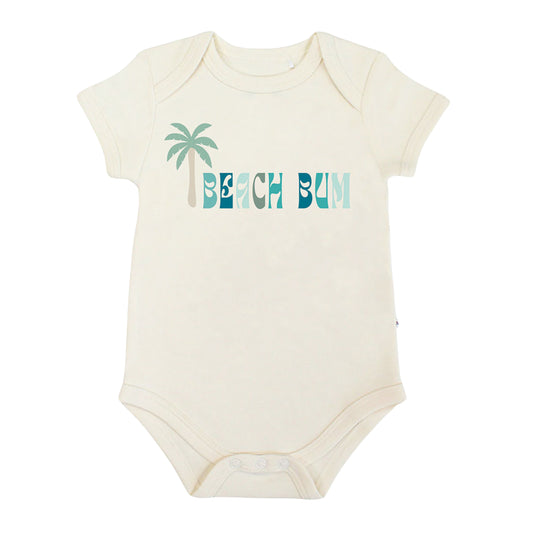 Beach Bum Cotton Baby Onesie