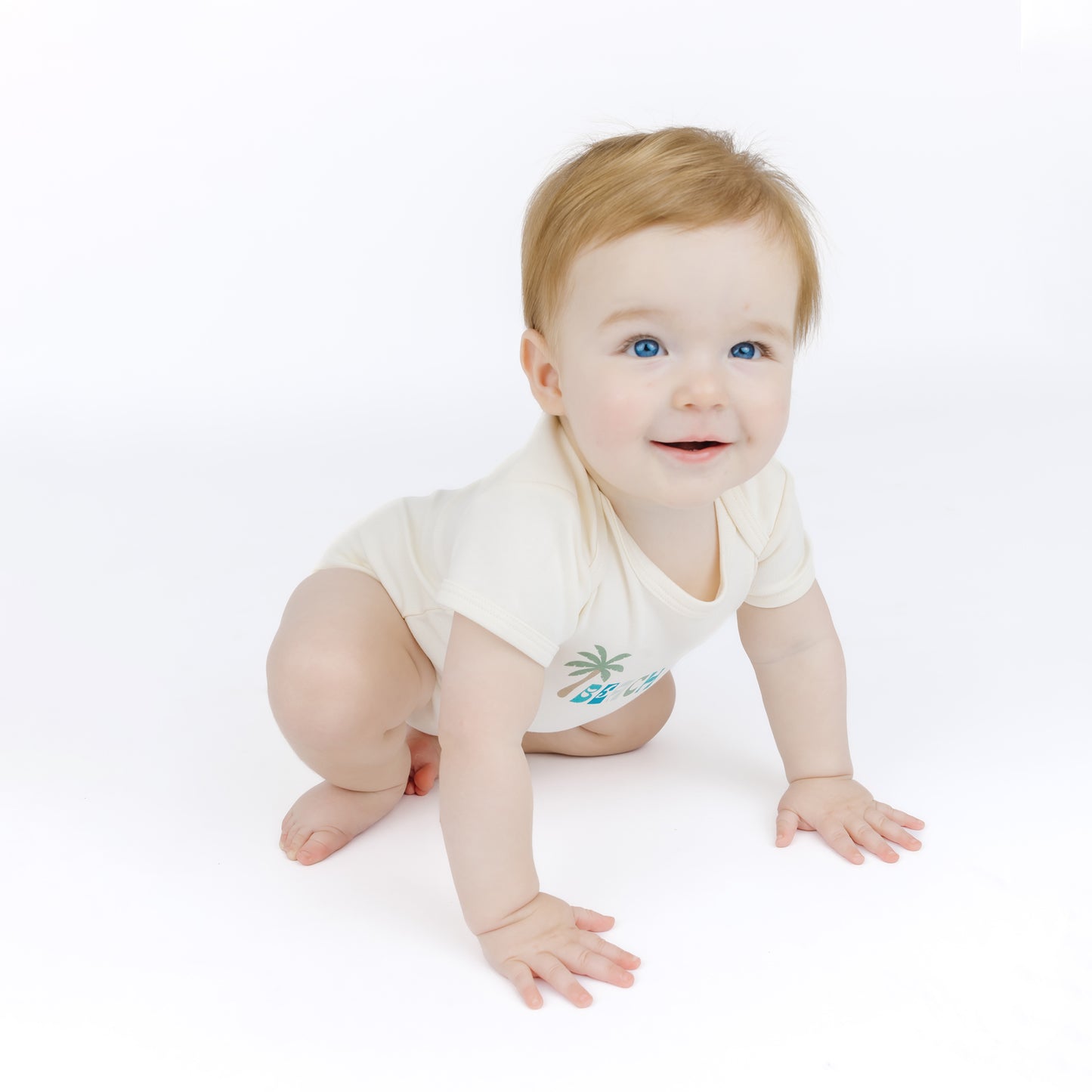 Beach Bum Cotton Baby Onesie