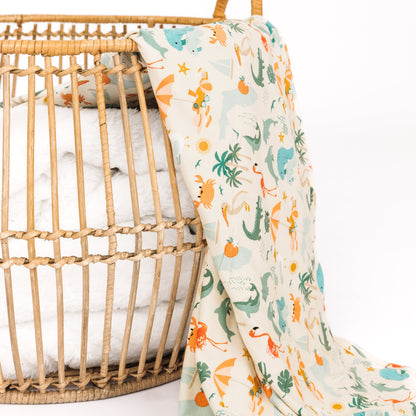 Explore Florida Luxury Bamboo Blanket