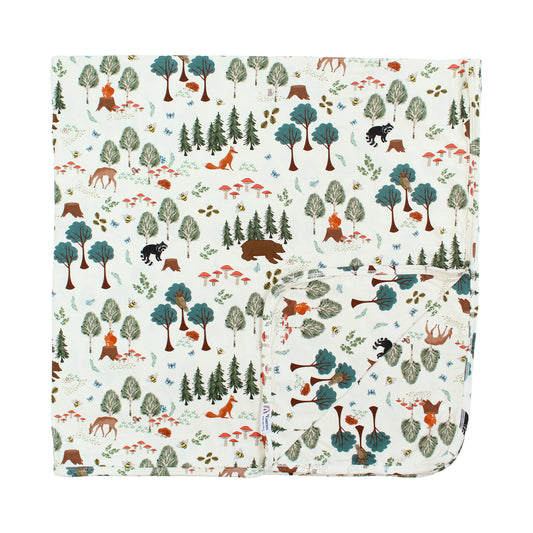 In the Woods Luxury Bamboo Blanket