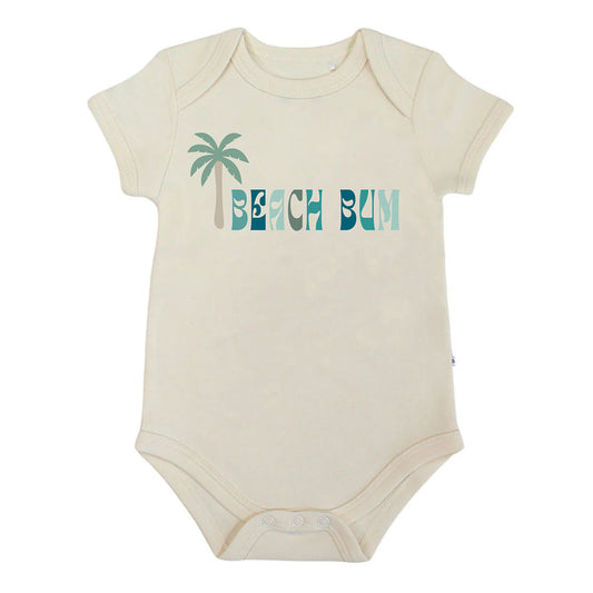 Beach Bum Organic Cotton Baby Onesie